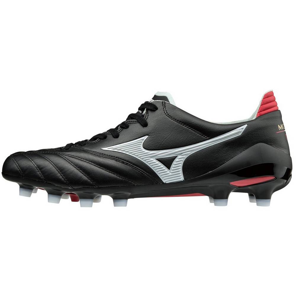 Mens Mizuno Morelia Neo II Made in Japan Soccer Cleats Black/White Philippines (POQEAL035)